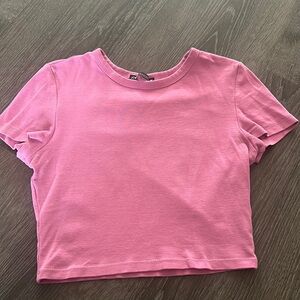 Zara pink tee